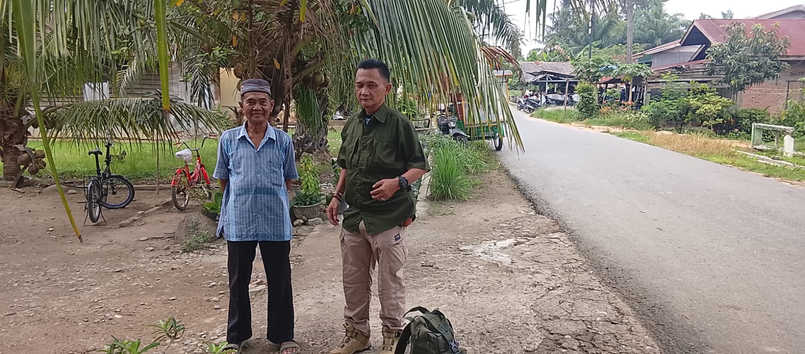 Ketua Poktan Karya Tani Ucapkan Terimakasih Kepada TNI