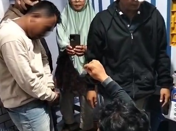 Sat Narkoba Polres Pelabuhan Belawan Tangkap Pengedar dan Pengguna Shabu di Medan Deli