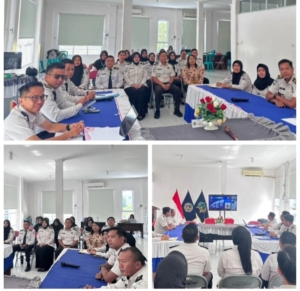 Bapas Kelas I Palangka Raya Mengikuti Giat  Pelaksanaan Putusan Pengadilan Direktorat Jenderal Pemasyarakatan 