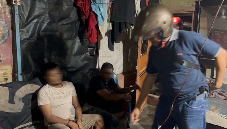 Sat Narkoba Polres Pelabuhan Belawan Tangkap 2 Pengedar Shabu di Titipapan