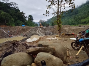 HEBOH TAMBANG EMAS ILEGAL DIDUGA KEMBALI BEROPERASI DI NAGARI SINURUIK, PASAMAN BARAT