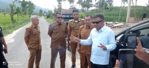Ketua Fraksi Gerindra DPRD Sumbar, Khairuddin Simanjuntak, Respon Cepat Perbaikan Infrastruktur Jalan Daerah Kumpulan Padang Sawah   