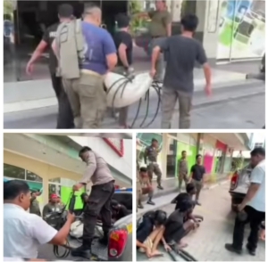 Tiga Orang Rayap Besi Ditangkap Saat Beraksi di Gedung Eks Delimas Plaza Deli Serdang