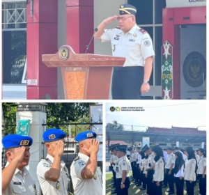 Dalam Rangka Peringatan Hari Kebangkitan Nasional Ke – 118, Seluruh jajaran  Bapas Kelas I Palangka Raya  Giat Mengikuti Upacara 