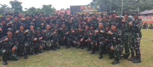 Kala Keringat Tentara, Polri, dan Warga Melebur Menjadi Karya di Pasar Rawa