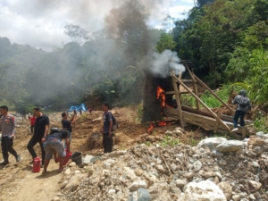 Tindak Tegas Tambang Emas Ilegal di Pasaman: Polisi Tidak Berkompromi   