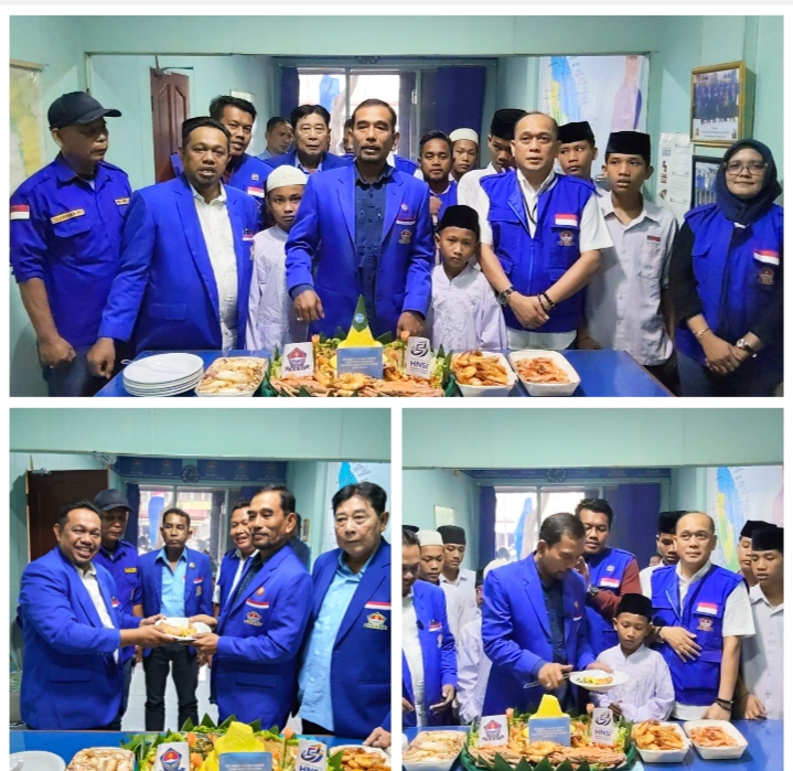 DPD HNSI Sumut  Potong Tumpeng  Dan Santuni Anak Yatim Hut HNSI Ke-53 