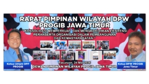 PRO GARDA INDONESIA BERSATU JAWA TIMUR SIAP GELAR RAPAT PIMPINAN WILAYAH, DIBUKA LANGSUNG OLEH KETUA UMUM DPP