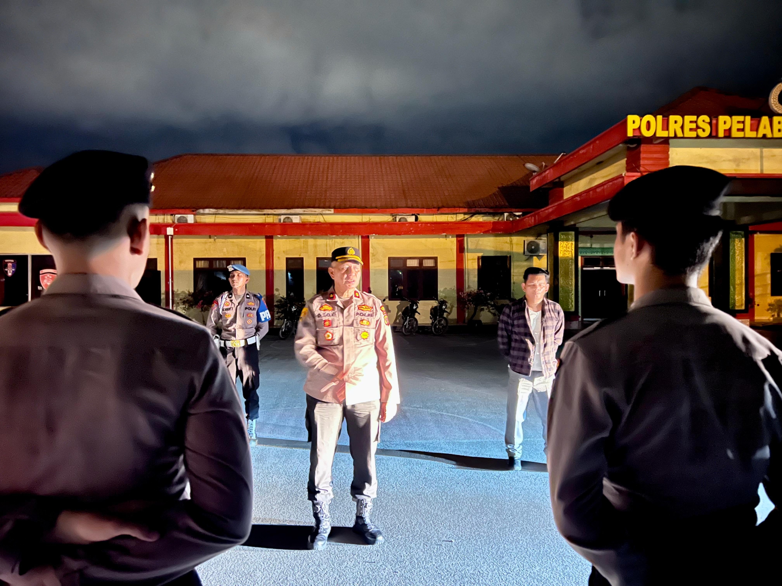 Polres Pelabuhan Laksanakan Kegiatan Rutin Yang Ditingkatkan Blackout