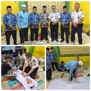 Rutan kelas I labuhan Deli Meningkatkan Pembinaan Bagi WBP Pelatihan Pemandian Jenazah 