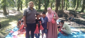 Ketua Bid Sosial Ormas LCI-Riau M Abdul Goffar Surbakti Rayakan Idul Adha 1447 H, Sembelih Hewan Kurban 