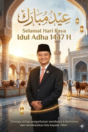 Wakil Ketua DPRD Kabupaten Pasaman Barat Sampaikan Selamat Hari Raya Idul Adha 1447 Hijriah