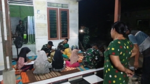 Memohon Kelancaran Program TMMD 128 di Gebang,Satgas Gelar Doa Bersama Masyarakat