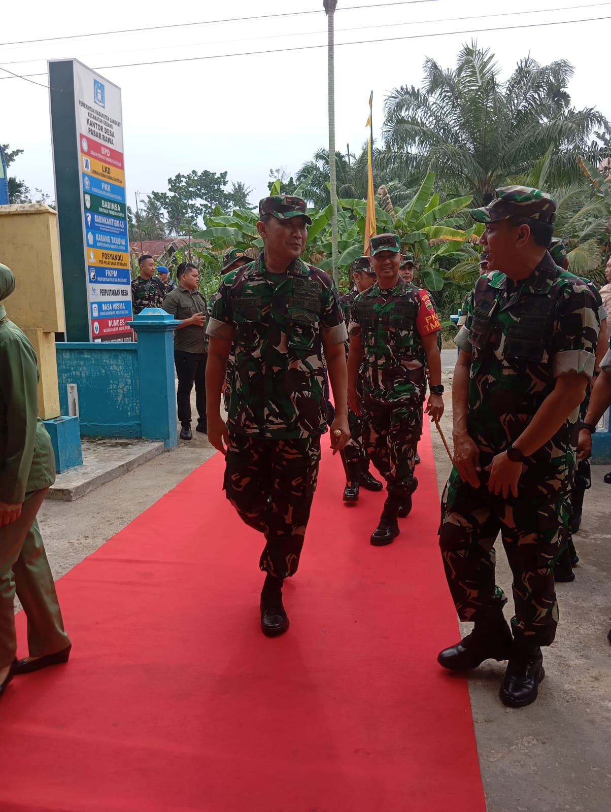 Dihadapan Pangdam I/BB ,Dandim 0203/Lkt Paparkan Hasil TMMD 128 ,Pemkab Apresiasi