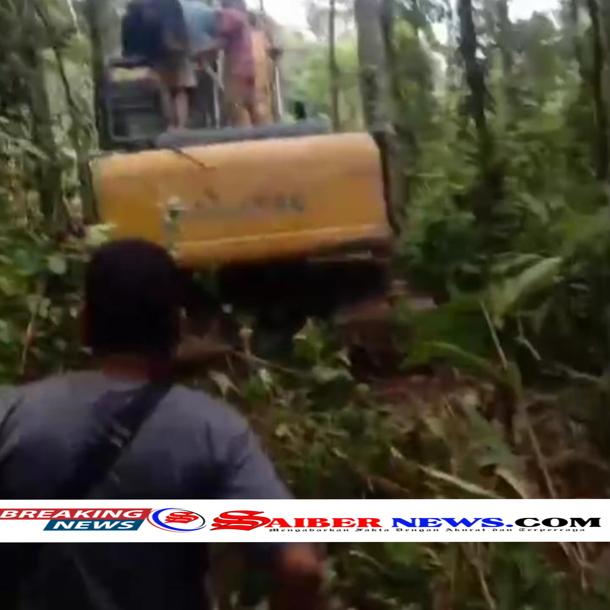 Ditolak Warga, Alat Berat Diduga Terkait PETI Digiring Keluar dari Sinabuan Pambaloan