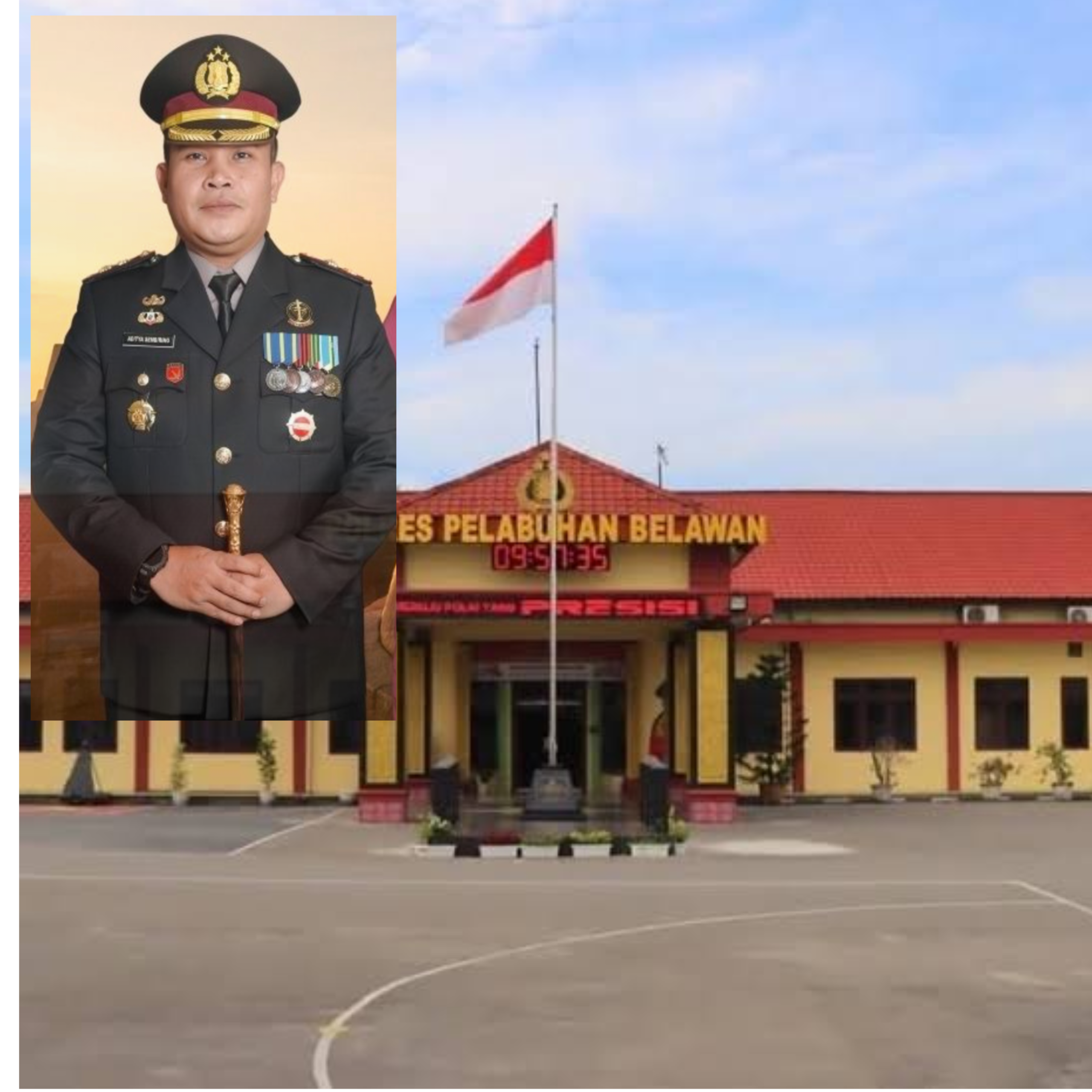 Resmi Dimutasi AKBP Rosef Efendi, S.I.K., M.H., CPHR., Serahkan Tongkat Kepemimpinan Kepada AKBP Aditya Simanggara Pratama Sembiring Muham, S.I.K.,