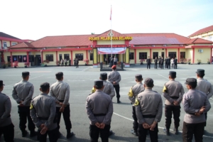 Polres Pelabuhan Belawan Laksanakan Upacara Peringatan Hari Lahir Pancasila Tahun 2026