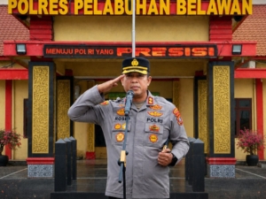 Kapolres Pelabuhan Belawan Serahkan Penanganan Pengaduan Dugaan Pelanggaran Kode Etik Anggota kepada Bid Propam Polda Sumut