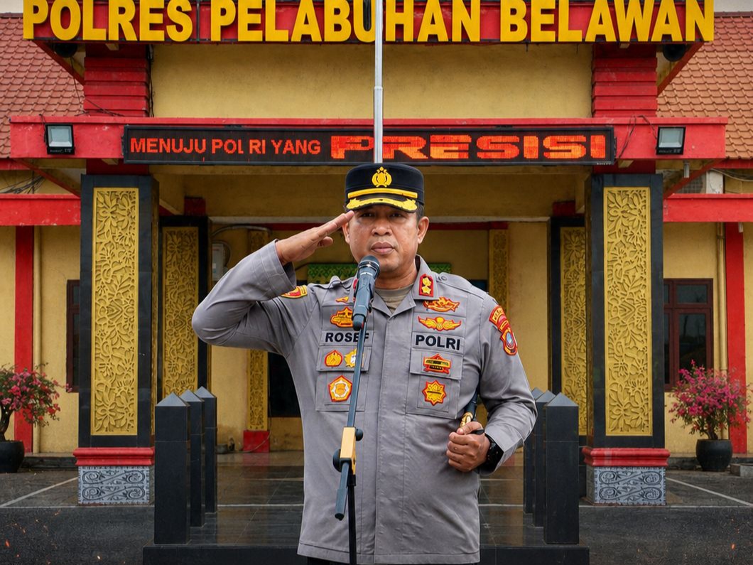 Kapolres Pelabuhan Belawan Serahkan Penanganan Pengaduan Dugaan Pelanggaran Kode Etik Anggota kepada Bid Propam Polda Sumut