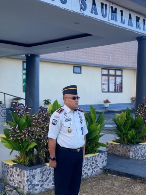 Teguhkan Semangat Kebangsaan, Lapas Saumlaki Gelar Upacara Hari Lahir Pancasila