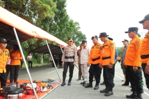 Kapolres Kuansing AKBP Hidayat Perdana Untuk Aman dan Kondusif Semua di Libatkan, Bupati Suhardiman Sampaikan Himbauan Karhutla