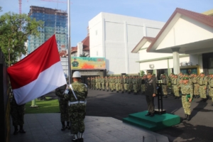 Kodim 0201/Medan Gelar Upacara Hari Lahir Pancasila 