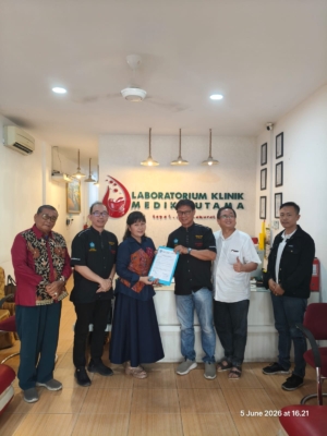 PSMTI Dumai Jalin Kerja Sama dengan Laboratorium Medika Utama, Anggota Dapat Diskon 10 Persen