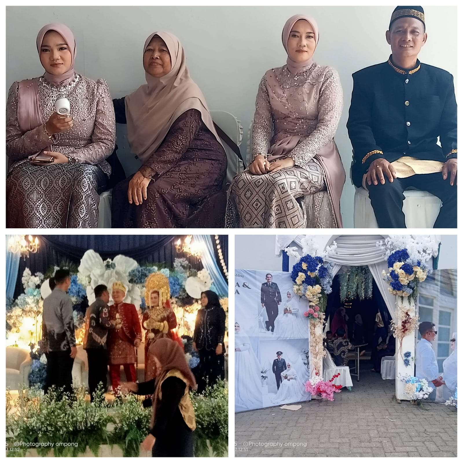 Penuh Haru & Bahagia, Keluarga Besar Almarhum H. Sukemi Gelar Resepsi Pernikahan Putri Junaidi & Nopita Susanti di Wisma Arapuru