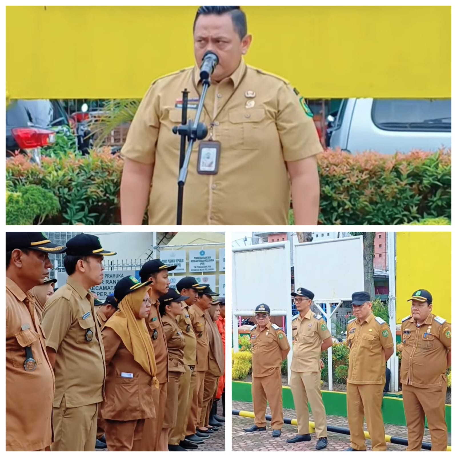 Semangat Bersih dan Layanan Prima, Apel Gabungan Aparatur Kecamatan Medan Perjuangan