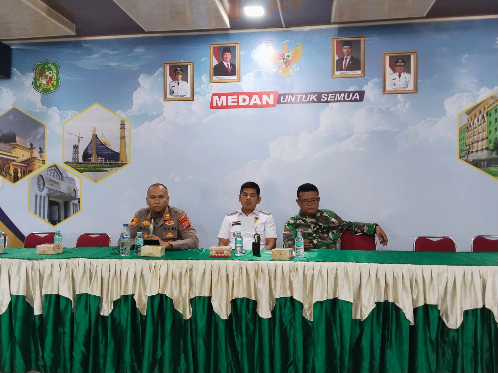 Camat, Kapolsek, dan Danramil Medan Labuhan Kompak Basmi Tawuran Remaja, Gelar Rapat Koordinasi Lintas Sektor Bersama Sekolah -Sekolah