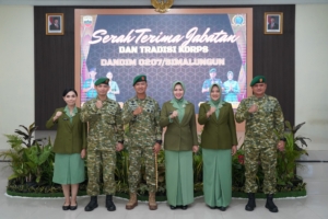 Danrem 022/Pantai Timur Pimpin Serah Terima Jabatan Dandim 0207/Simalungun