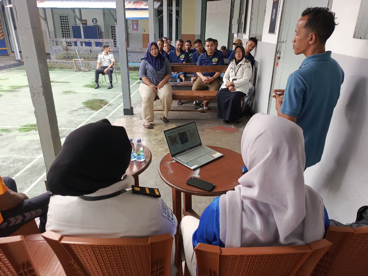 Waspada Hastavirus, Lapas Bandanaira Gandeng Puskesmas Walang Edukasi Warga Binaan 