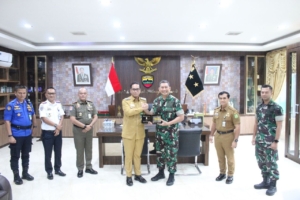 Pangdam I/BB Menerima Kunjungan Silaturahmi Walikota Rico Bersama Dandim 0201/Medan