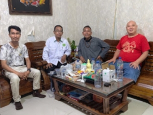 Kunjungan Silaturahmi KUA Medan Labuhan ke Kantor Berita Online Pengawal.ID
