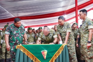 Pangdam I/BB Dampingi Wakasad Kunjungan Kerja ke Yonif TP 852/Arba Yudha Bhakti 