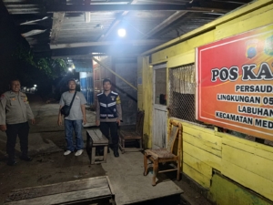 Polsek Medan Labuhan Intensifkan Patroli Malam di Daerah Rawan Tawuran