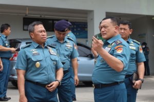 SINERGI PENGAWASAN, IRJENAL TINJAU KINERJA KODAERAL I DI GEDUNG JOS SUDARSO.