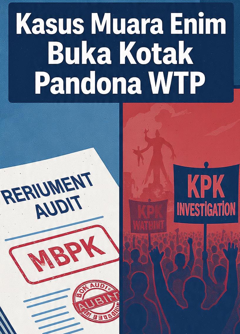 Kasus Muara Enim Buka Kotak Pandora WTP, Publik Riau Desak KPK Telusuri Proses Audit di Daerah