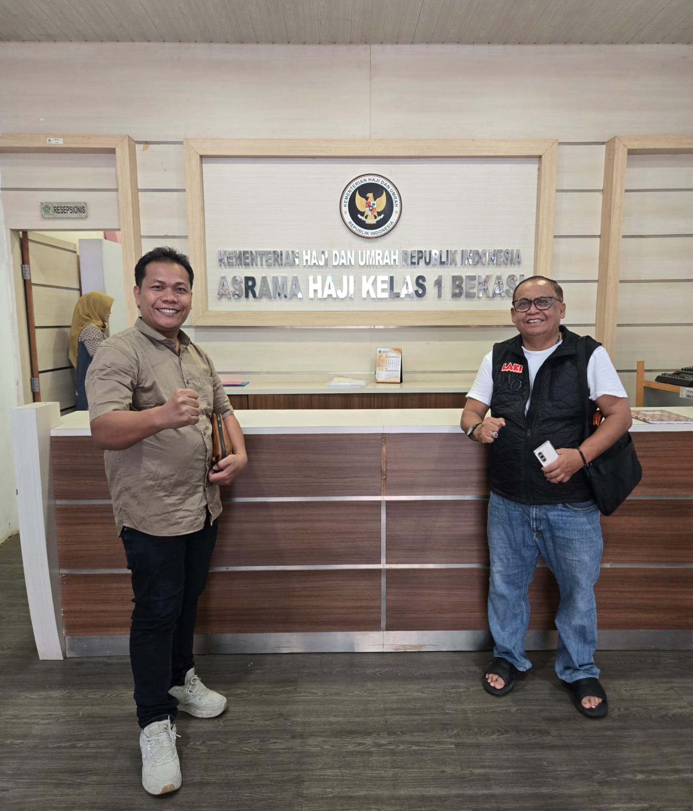 Ketum PROGIB dan LAKI Tinjau Lokasi Rakernas, Pastikan Kesiapan Asrama Haji Bekasi Sambut Ratusan Peserta Dari Seluruh Indonesia.