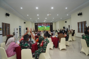 Meriahkan Piala Dunia 2026, Korem 022/PT Ajak Masyarakat Nobar Bersama