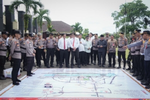 Polres Kuansing dan Dishub Terjunkan Petugas, Masyarakat Diminta Pakai Jalur Alternatif lain