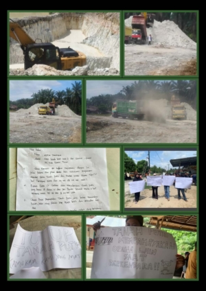 Warga 3 Kecamatan Minta Bisnis Galian C Tanah Putih Ditutup