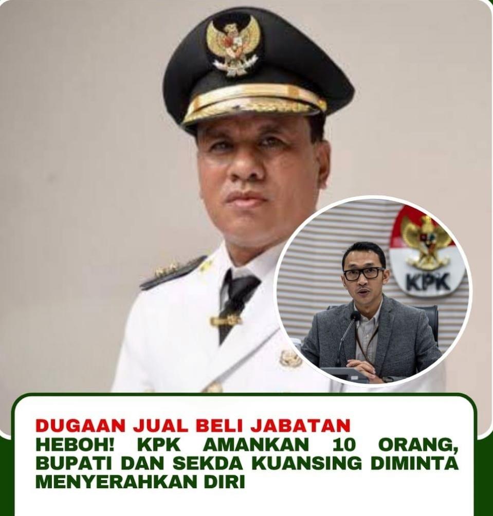 KPK RI OTT di Kuansing, 5 Orang Diperiksa di Gedung Merah Putih, Suhardiman Amby dan Zulkarnain Berhasil Kabur