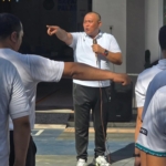 Pegawai Bapas Kelas I Palangka Raya mengikuti Kedisiplinan Dan meningkatkan Kekompakan 