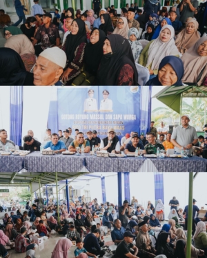 Kadis SDABMBK Medan Khairul Azmi Dampingi Wali Kota Rico Waas Gotong Royong dan Sapa Warga di Medan Labuhan