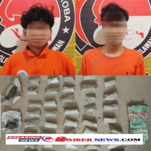 Sat Narkoba Polres Pelabuhan Belawan Tangkap Pengedar dan Pengguna Ganja di Medan Marelan