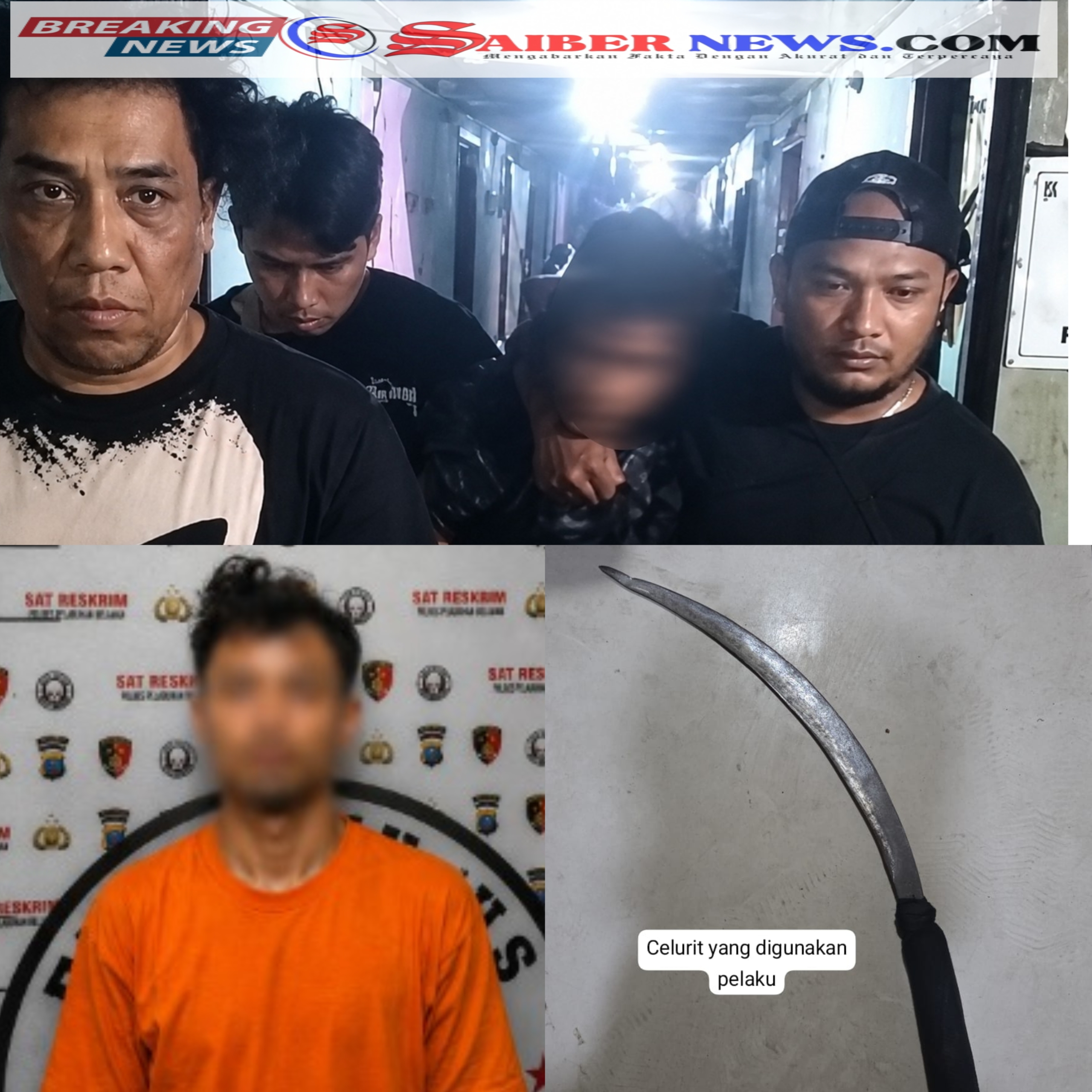 Delapan Kali Membacok Demi Rp900 Ribu, Pelaku Curas Dibekuk Sat Reskrim Polres Pelabuhan Belawan