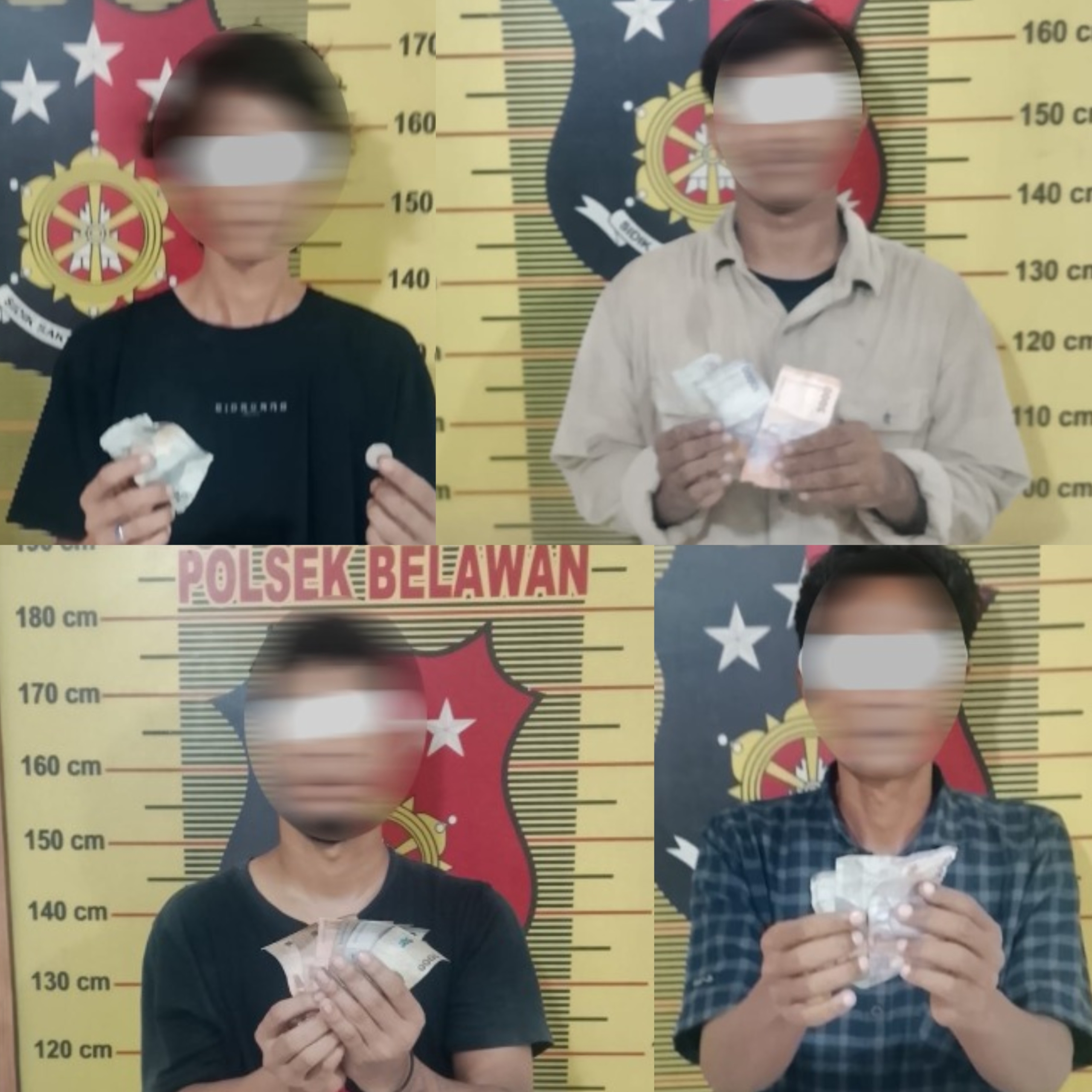 Polsek Belawan Tangkap Empat Pelaku Pungli Berkedok Parkir Liar di Dermaga Bandar Deli