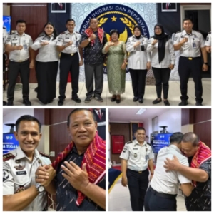 Eddy Junaedi Pimpin Rutan Kelas 1 Labuhan Deli Gelar Kegiatan Pelepasan Pegawai Purna Tugas