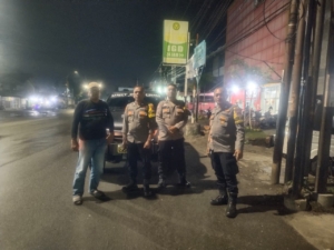 Polsek Medan Labuhan Gencarkan Patroli Malam Antisipasi Kejahatan Jalanan